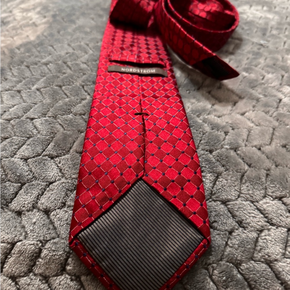 Nordstrom Burgundy Geometric Men's Tie